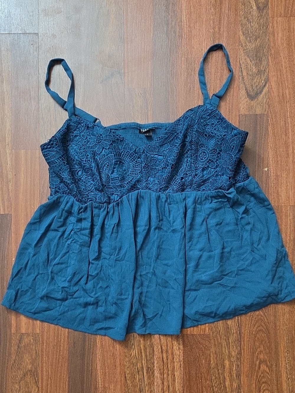 Torrid Teal Tank - Like New
